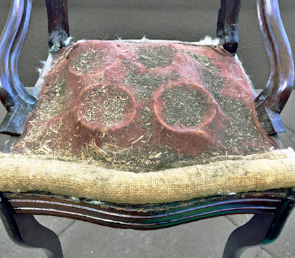 Victorian to Vibrant antique chair anatomy