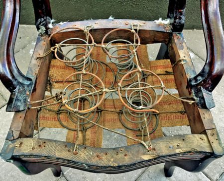 antique chair springs