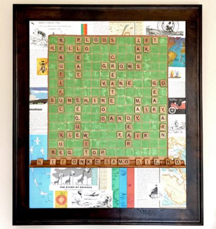 ACraftyComposition: Wall Scrabble