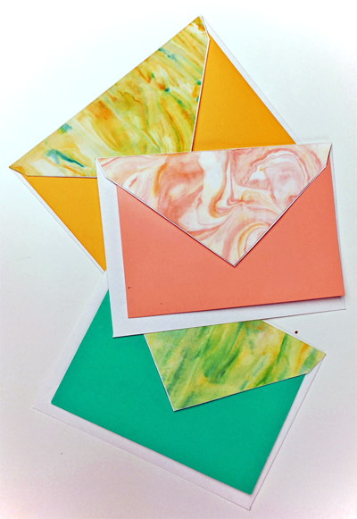 DIY Paper Marbling