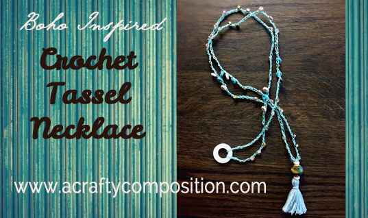 You Tube Link to Crochet Tassel Necklace by A Crafty Composition