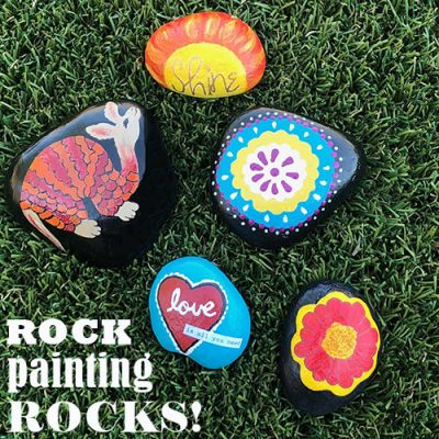How to get started with Rock Painting - Rock Paint