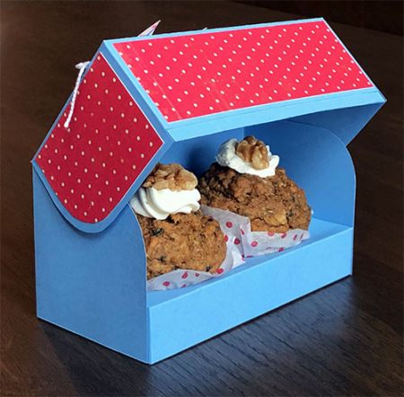 Good Morning Muffin in Double Cupcake Box