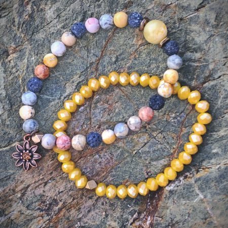lava bead stone bracelets