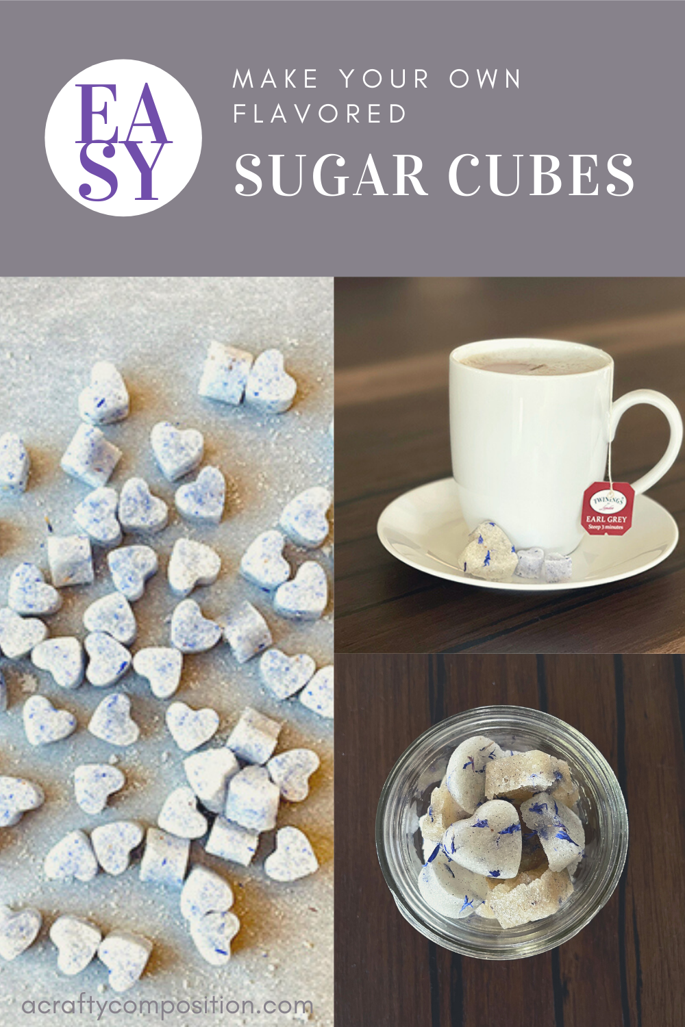 How to Make Floral & Lavender Sugar Cubes - A Bubbly Life